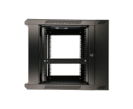 ExtraLink Wisząca 19" 9U 600x600mm dwusekcyjna (czarna) - 489357 - zdjęcie 4